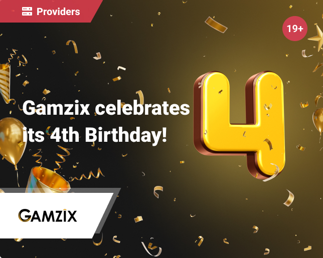 Gamzix celebrates its 4th Birthday!
