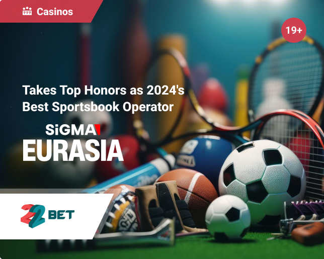 22BET Takes Top Honors as 2024’s Best Sportsbook Operator at SiGMA Eurasia in Dubai
