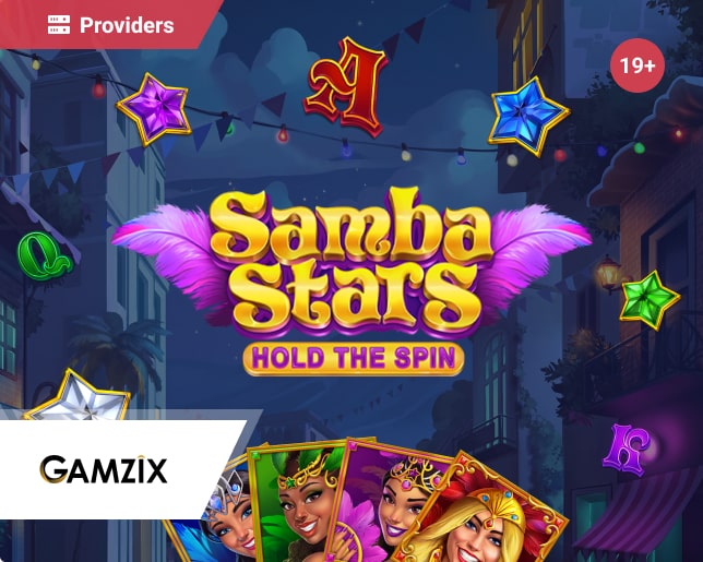 Dancing bomb from Gamzix — Samba Stars: Hold The Spin 