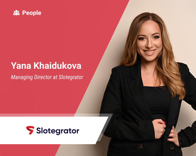 Yana Khaidukova, Managing Director at Slotegrator